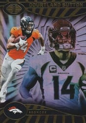 2024 Panini Illusions Base Set Courtland Sutton #23 card