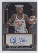2022 Panini Prizm WNBA Signatures Courtney Williams #SG-CWL card