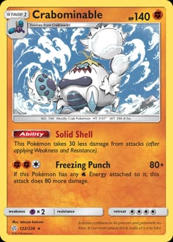 Cosmic Eclipse Crabominable #122 card