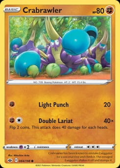 Chilling Reign Crabrawler #84 card