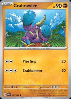 Stellar Crown Crabrawler #87 card