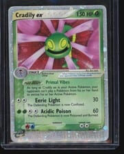 2004 Team Magma vs Team Aqua Cradily ex #90 card