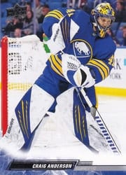 2022-23 Upper Deck Base Set Craig Anderson #277 card