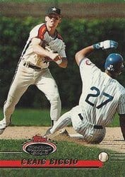 1993 Stadium Club Base Set Craig Biggio #183 card