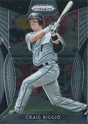2019 Panini Prizm Base Set Craig Biggio #295 card
