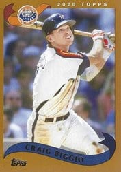 2020 Topps Archives Base Set Craig Biggio #247 card