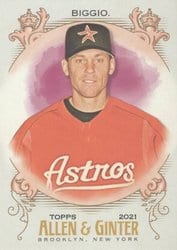 2021 Topps Allen & Ginter Base Set Craig Biggio #97 card