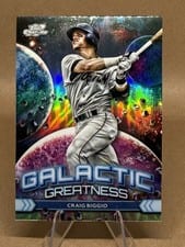 2024 Topps Cosmic Chrome Galactic Greatness Craig Biggio #GG-23 card