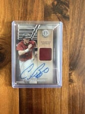 2024 Topps Tribute Threads Autograph Relics Craig Biggio #TTTA-CB card