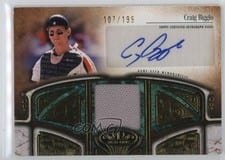 2026 Topps Tier One Autographed Tier One Relics Craig Biggio #AT1R-CB card