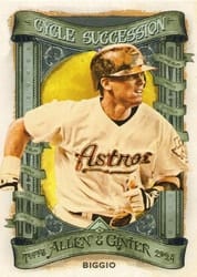 2024 Topps Allen & Ginter Cycle Succession Craig Biggio (Houston Astros) #CS-22 card