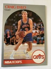1990-91 Hoops Base Set Craig Ehlo #74 card