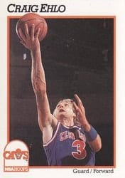 1991-92 Hoops Base Set Craig Ehlo #37 card