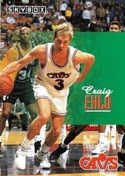 1992-93 SkyBox Base Set Craig Ehlo #40 card