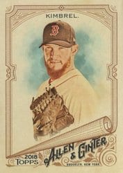 2018 Topps Allen & Ginter Base Set Craig Kimbrel #14 card