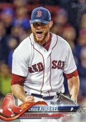 2018 Topps Base Set Craig Kimbrel #242 card