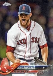 2018 Topps Chrome Base Set Craig Kimbrel #53 card