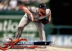 2018 Topps Update Base Set Craig Kimbrel #US107 card