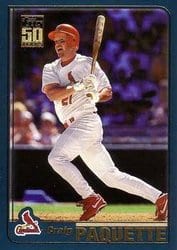 2001 Topps Base Set Craig Paquette #8 card