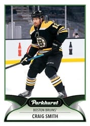 2021-22 Parkhurst Base Set Craig Smith #125 card