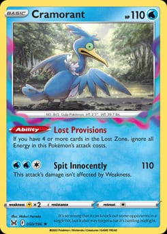 Lost Origin Cramorant #50 card