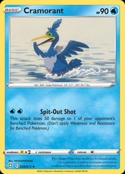 Shining Fates Cramorant #28 card