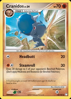 Mysterious Treasures Cranidos #43 card