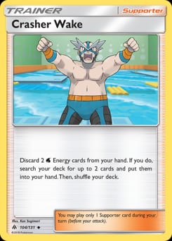 Forbidden Light Crasher Wake #104 card