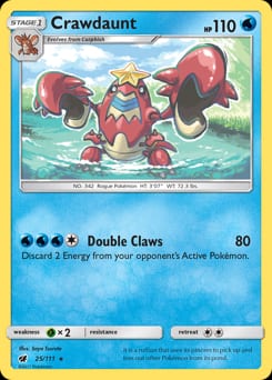 Crimson Invasion Crawdaunt #25 card