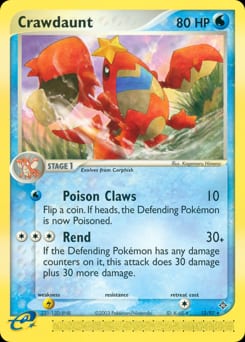 Dragon Crawdaunt #13 card