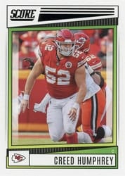 2022 Score Base Set Creed Humphrey #114 card