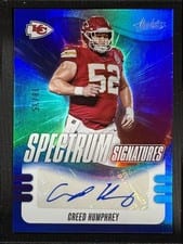 2025 Panini Absolute Spectrum Signatures Creed Humphrey #SPS-CHY card