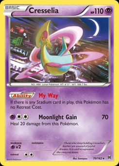 BREAKthrough Cresselia #70 card