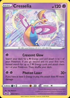 Chilling Reign Cresselia #64 card