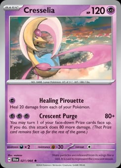 Shrouded Fable Cresselia #21 card
