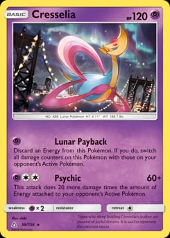 Ultra Prism Cresselia #59 card