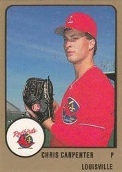 1988 ProCards Base Set Cris Carpenter #428 card