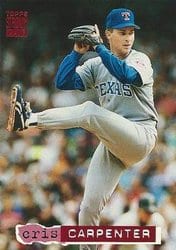 1994 Stadium Club Base Set Cris Carpenter #239 card