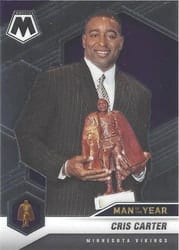 2021 Panini Mosaic Base Set Cris Carter #277 card