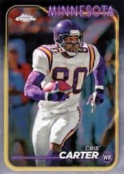 2024 Topps Chrome Base Set Cris Carter #119 card