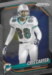 2025 Panini Prizm Base Set Cris Carter #214 card