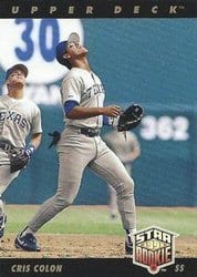 1993 Upper Deck Base Set Cris Colon #14 card