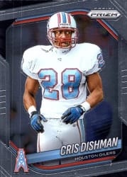 2025 Panini Prizm Base Set Cris Dishman #229 card