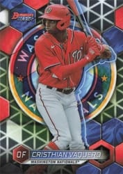 2023 Bowman's Best Top Prospects Cristhian Vaquero #TP-13 card