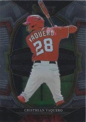 2023 Panini Select Base Set Cristhian Vaquero #55 card