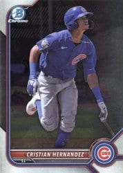 2022 Bowman Chrome Prospects Cristian Hernandez #BCP-240 card