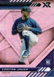 2021 Panini Chronicles XR Cristian Javier #8 card
