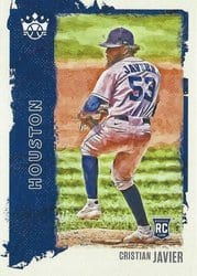 2021 Panini Diamond Kings Base Set Cristian Javier #44 card