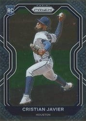 2021 Panini Prizm Base Set Cristian Javier #249 card