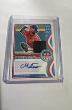2025 Panini Stars & Stripes 13U/14U National Team Signatures Cristian Matos #NTS-CM card